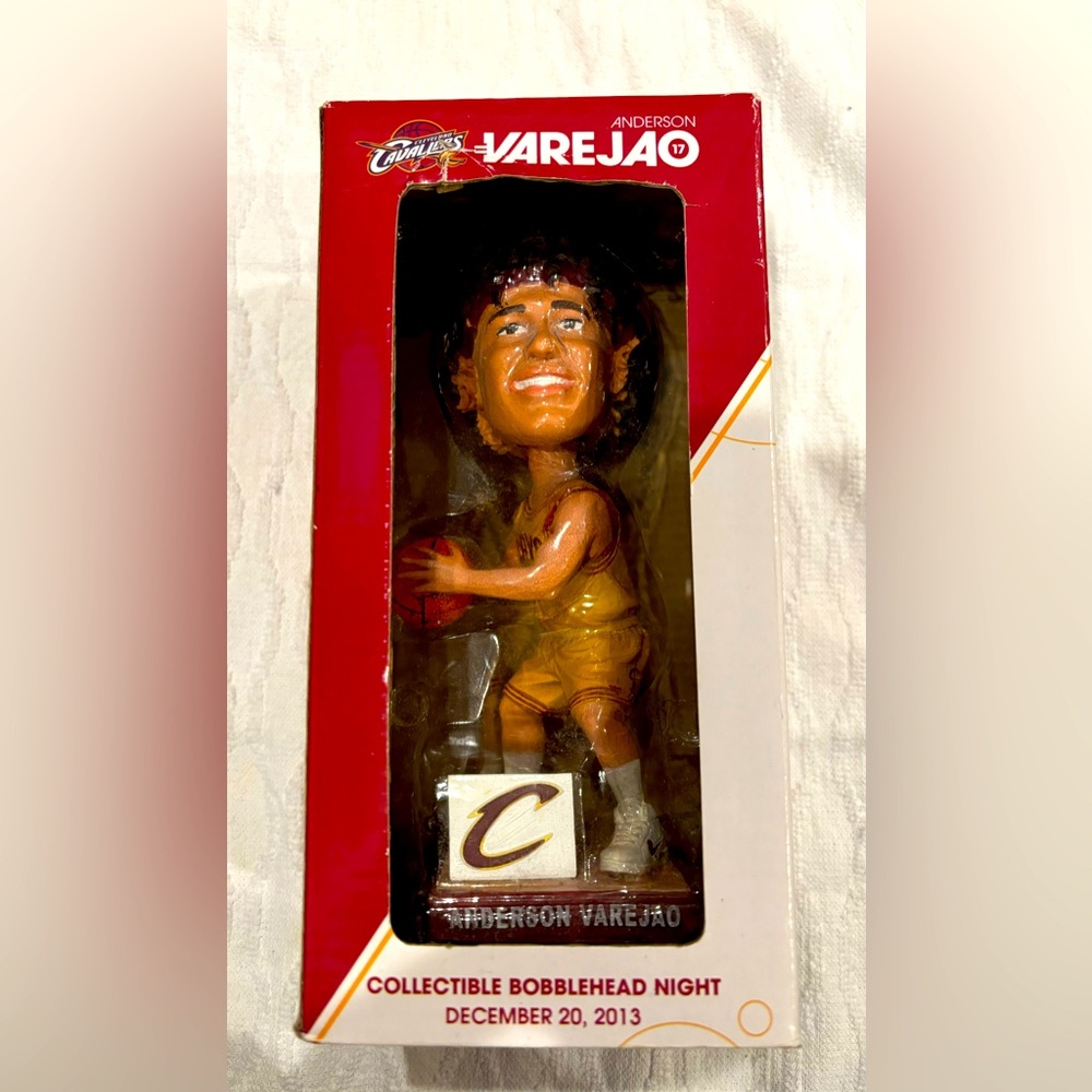 Cavaliers Bobble Head, Anderson Varejao # 17, 12/20/2013. New in box